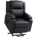 Aosom Faux Leather Upholstered Power Lift Recliner Chair, image 21