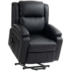 Aosom Faux Leather Upholstered Power Lift Recliner Chair, image 21