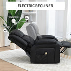Faux Leather Upholstered Power Lift Recliner Chair - Available in 3 Colours