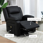 Faux Leather Upholstered Power Lift Recliner Chair - Available in 3 Colours