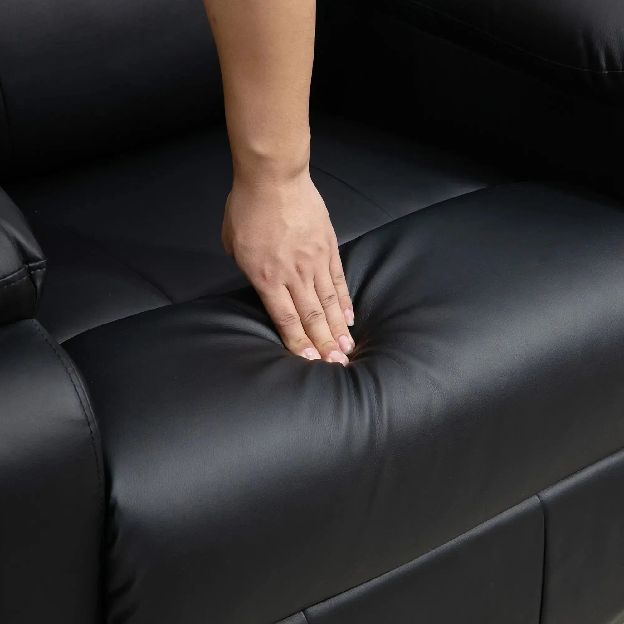 Faux Leather Upholstered Power Lift Recliner Chair - Available in 3 Colours