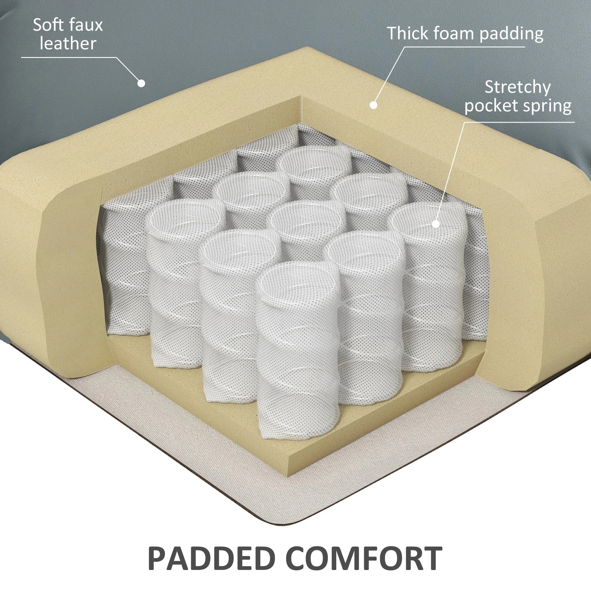 Faux Leather Upholstered Power Lift Recliner Chair - Available in 3 Colours