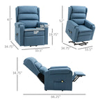 Lift Power Recliner Chair - Available in 3 Colours