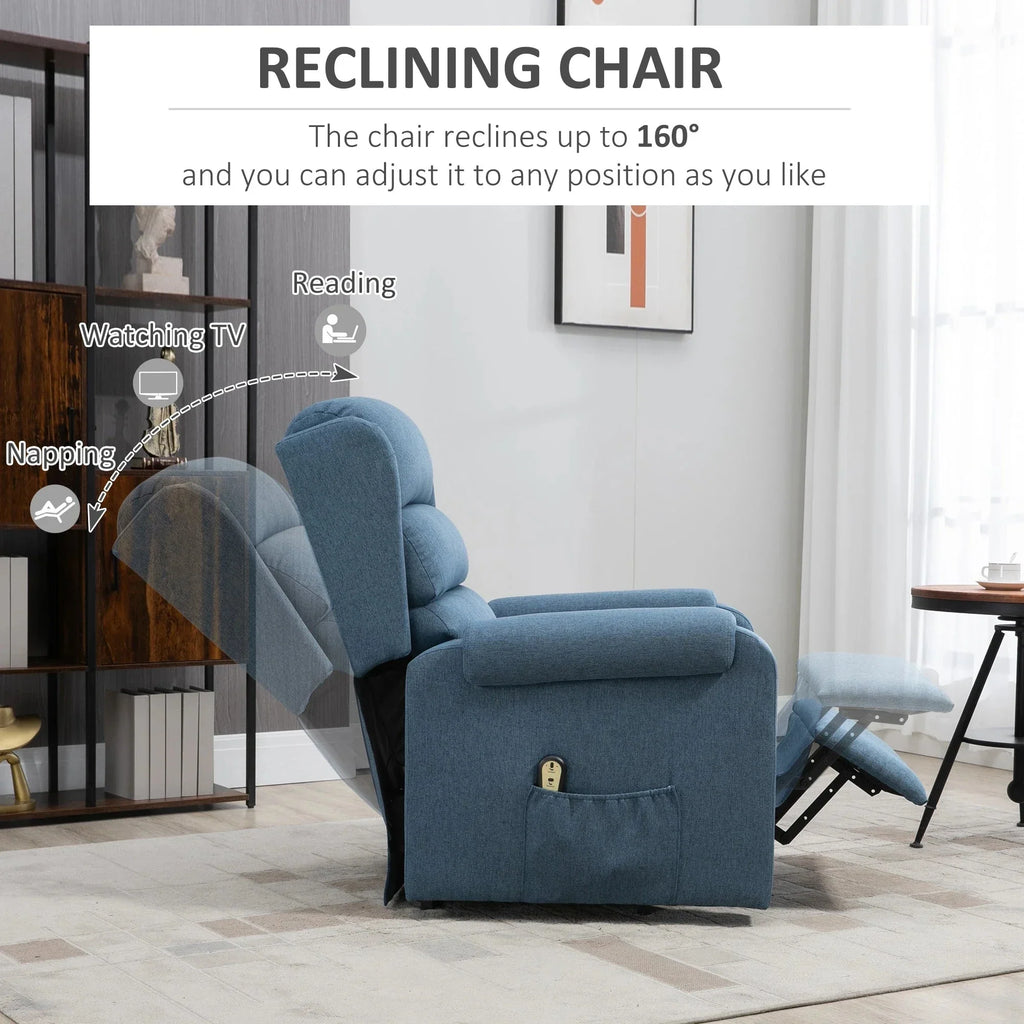 Lift Power Recliner Chair - Available in 3 Colours