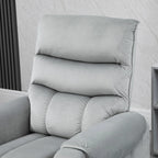 Power Massage Lift Recliner Chair with 8 Vibration Points in Grey
