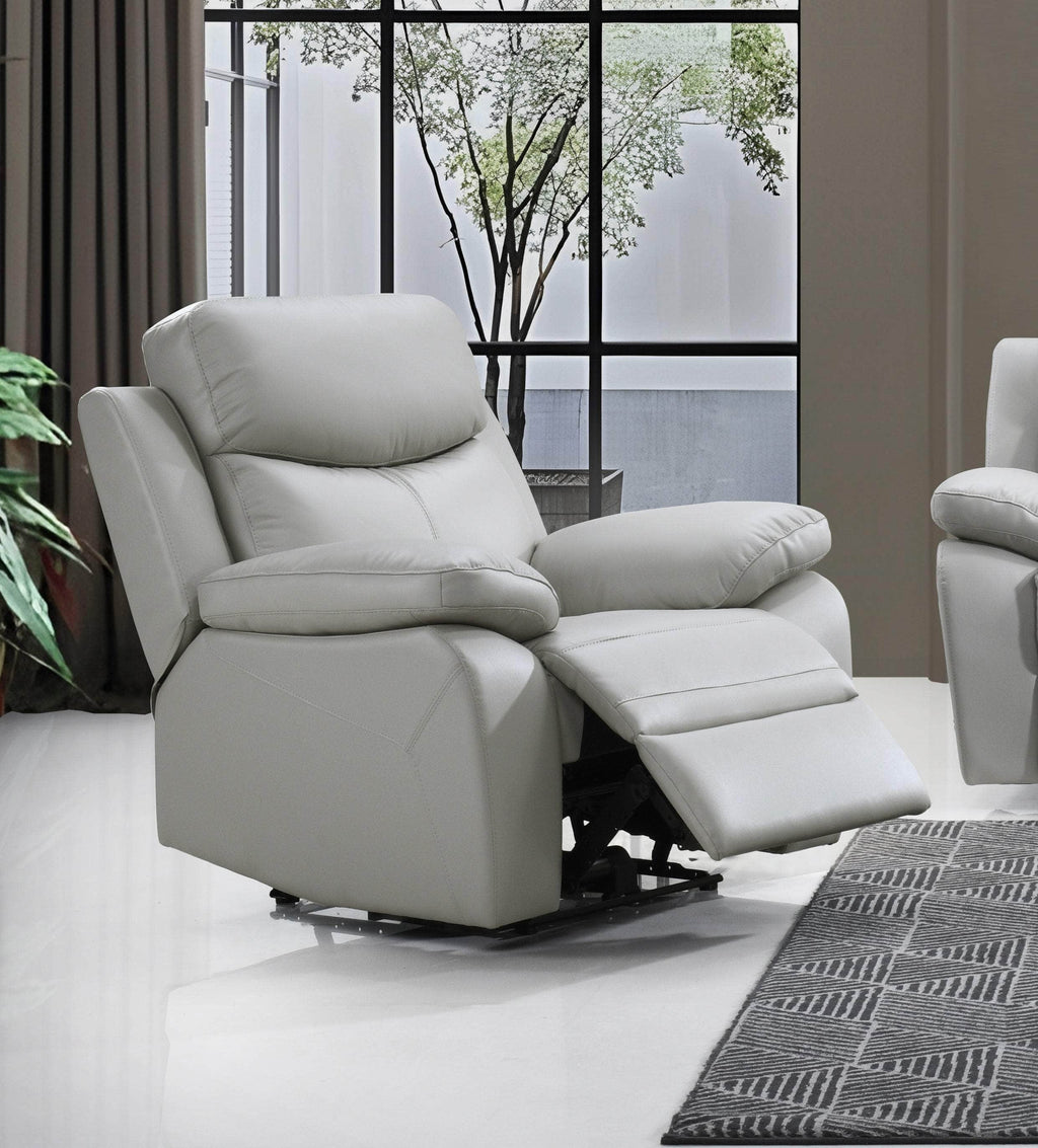 Beaumont Power Reclining Living Room Collection in Leather Match