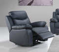Whitby 3 Piece Power Reclining Sofa, Loveseat and Chair Set in Leather Match - Available in 2 Colours
