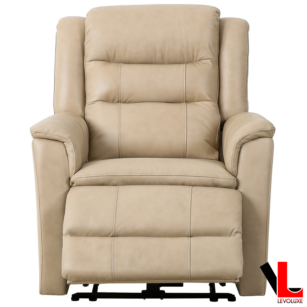 Carter 35" Power Reclining Chair in Leather Match - Available in 2 Colours