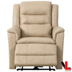 Carter 35" Power Reclining Chair in Leather Match - Available in 2 Colours
