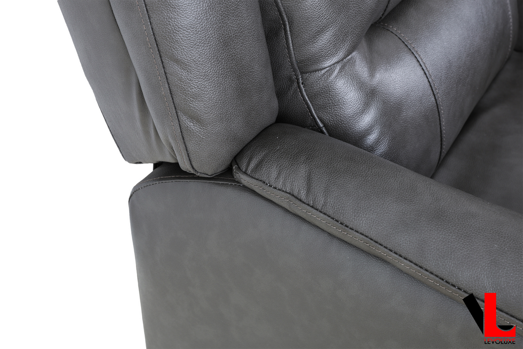 Carter 35" Power Reclining Chair in Leather Match - Available in 2 Colours