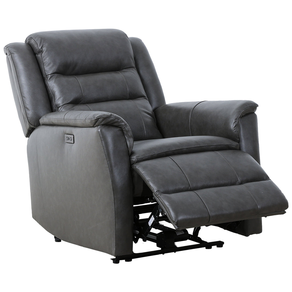Carter 35" Power Reclining Chair in Leather Match - Available in 2 Colours