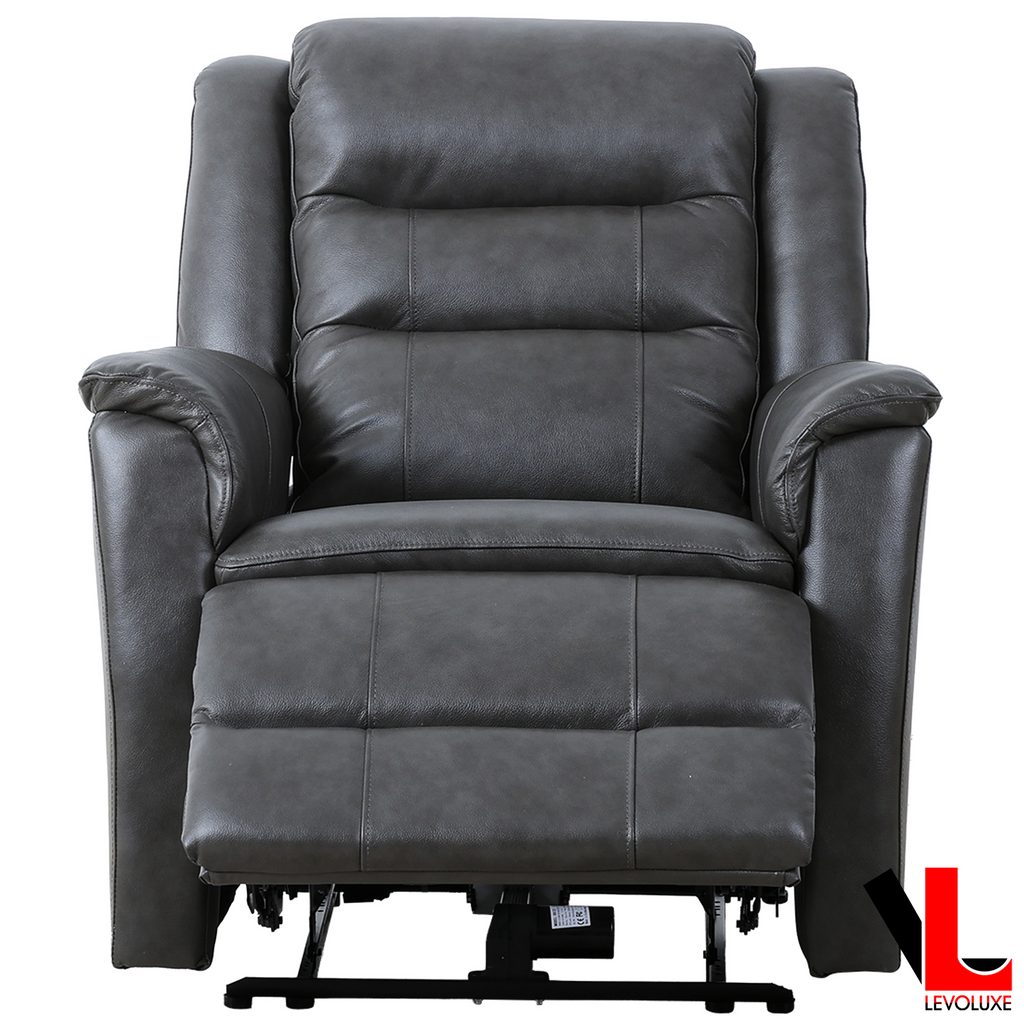 Carter 35" Power Reclining Chair in Leather Match - Available in 2 Colours