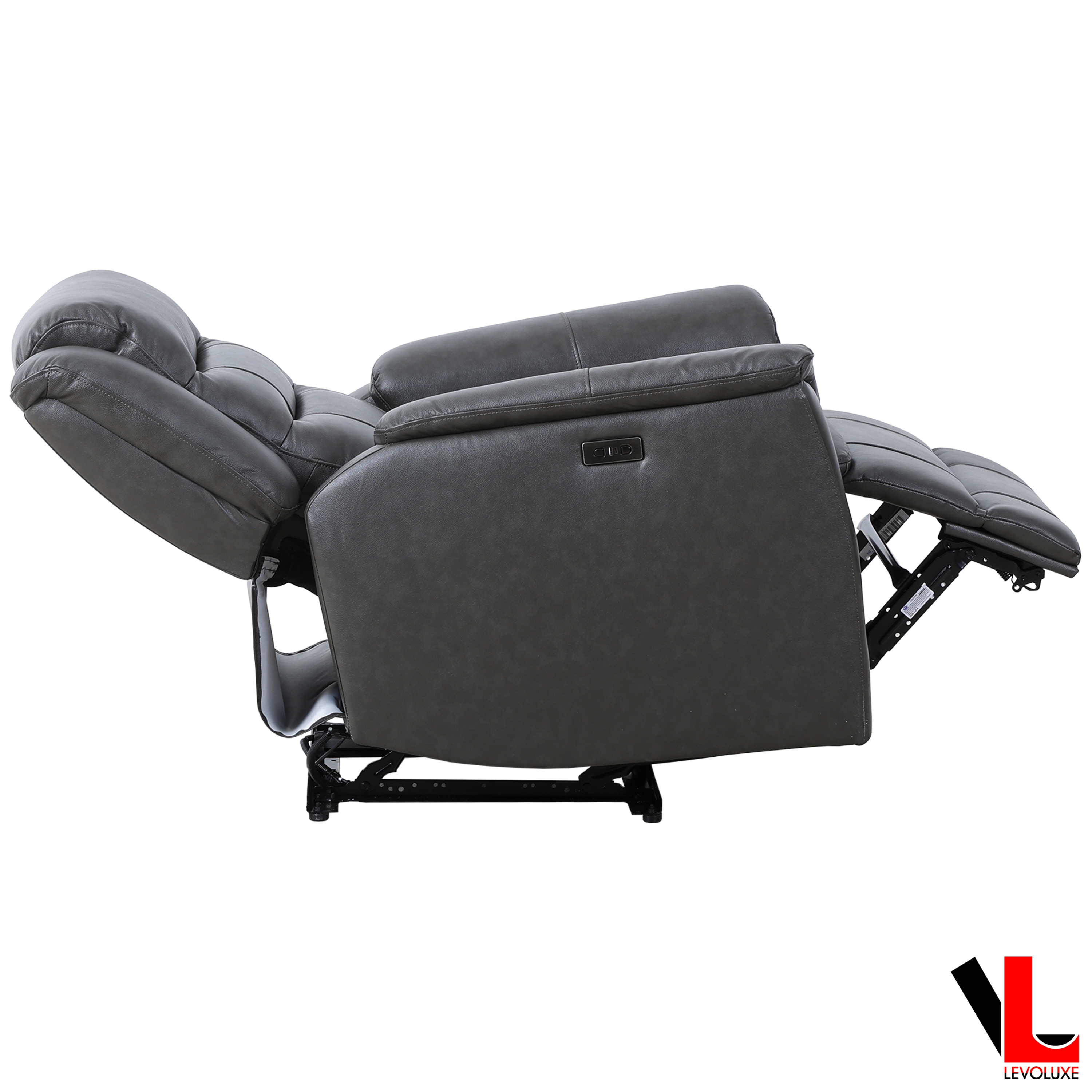 Carter 35" Power Reclining Chair in Leather Match - Available in 2 Colours
