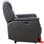Carter 35" Power Reclining Chair in Leather Match - Available in 2 Colours