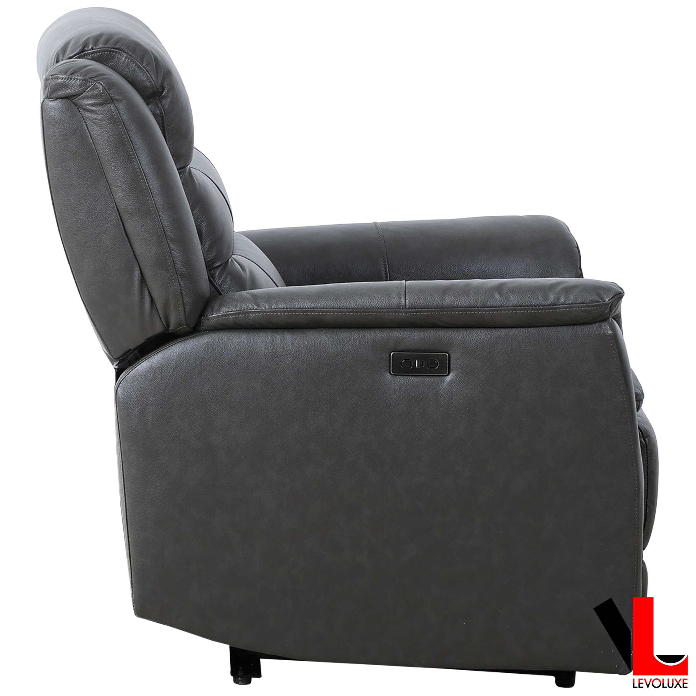Carter 35" Power Reclining Chair in Leather Match - Available in 2 Colours