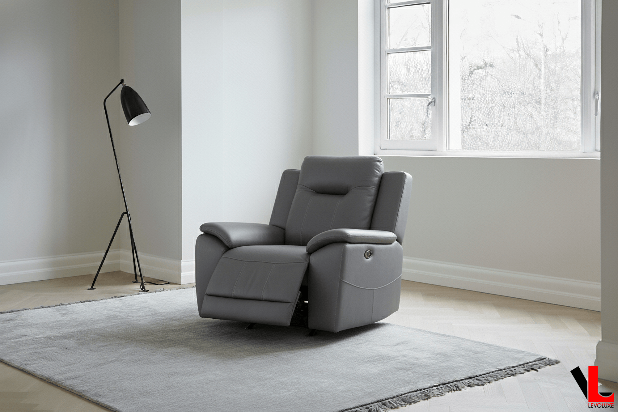 Avante 41" Jaxxon Steel Power Rocker Reclining Chair