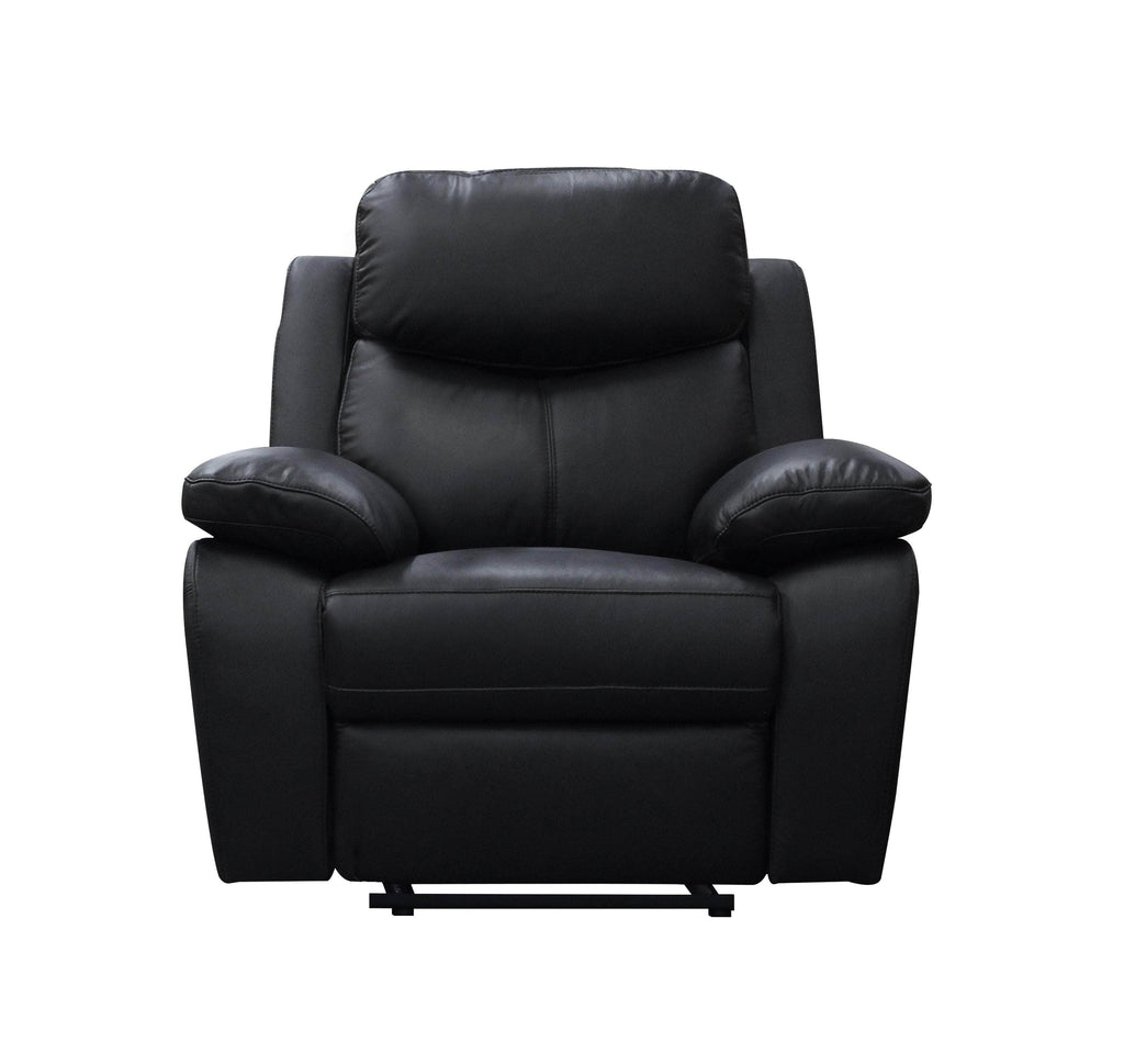 Levoluxe Aveon 38.5" Pillow Top Arm Reclining Chair in Leather Match, image 3