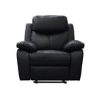 Levoluxe Aveon 38.5" Pillow Top Arm Reclining Chair in Leather Match, image 3
