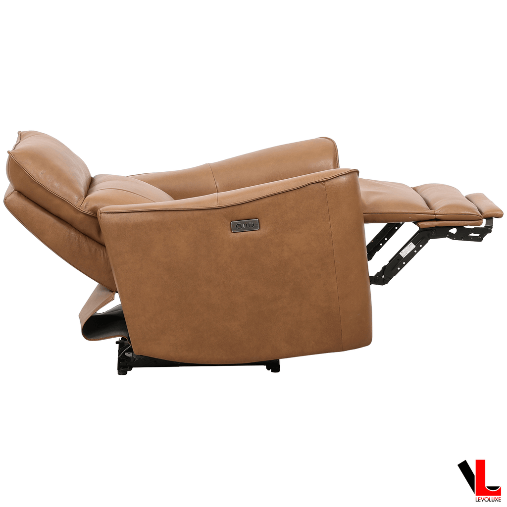 Levoluxe Chair Conrad 36" Zero Gravity Power Reclining Chair in Leather Match - Available in 2 Colours