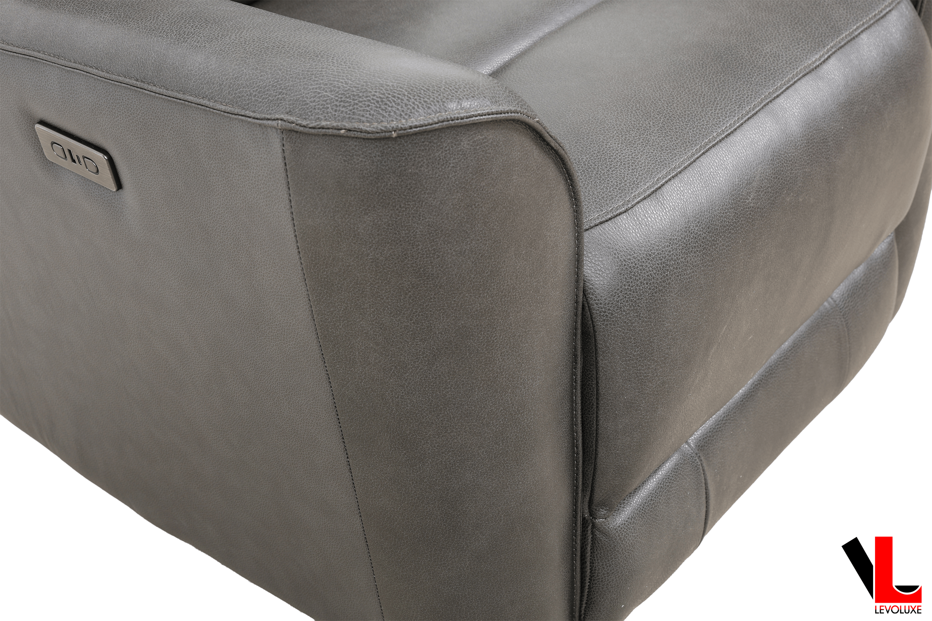 Levoluxe Chair Conrad 36" Zero Gravity Power Reclining Chair in Leather Match - Available in 2 Colours