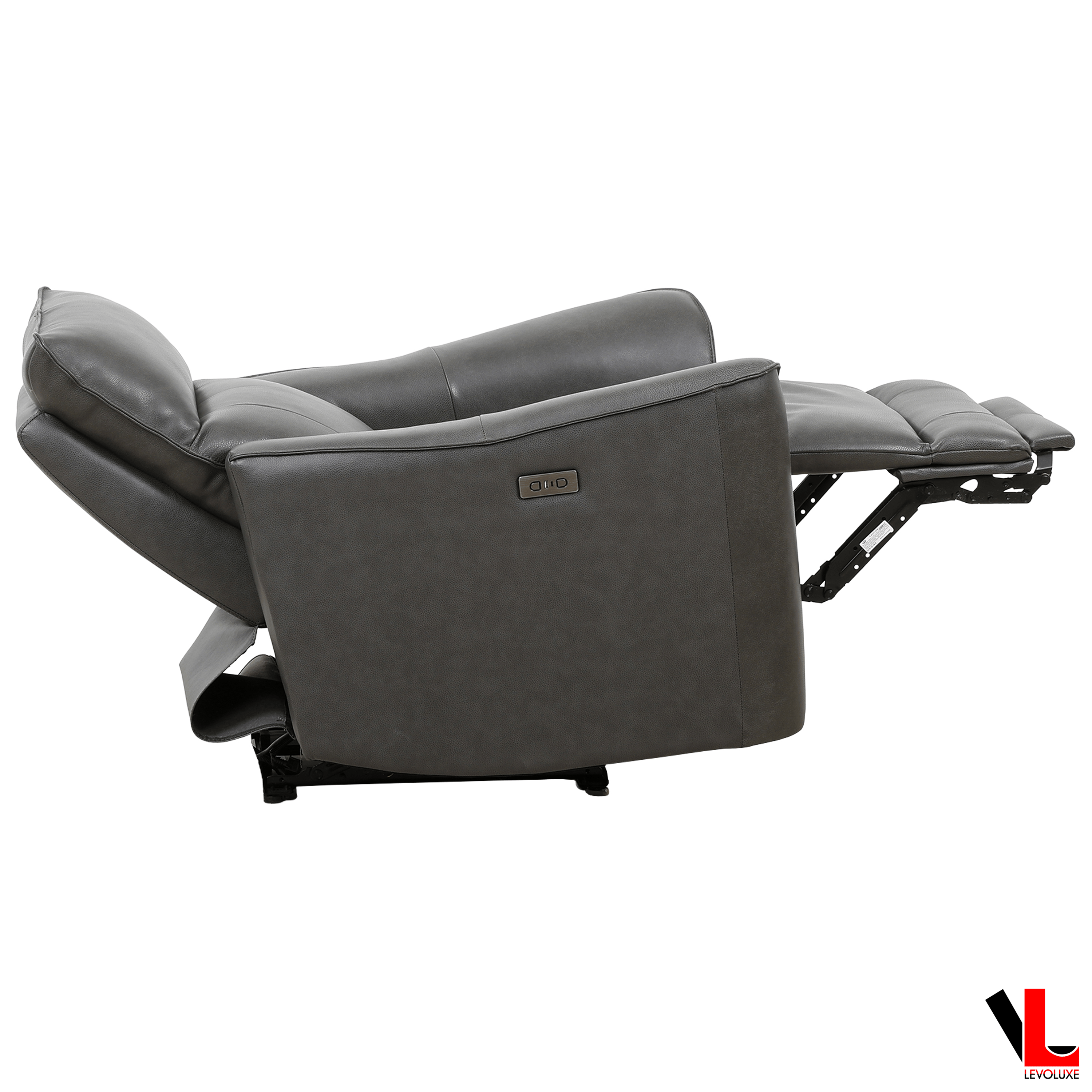 Levoluxe Chair Conrad 36" Zero Gravity Power Reclining Chair in Leather Match - Available in 2 Colours