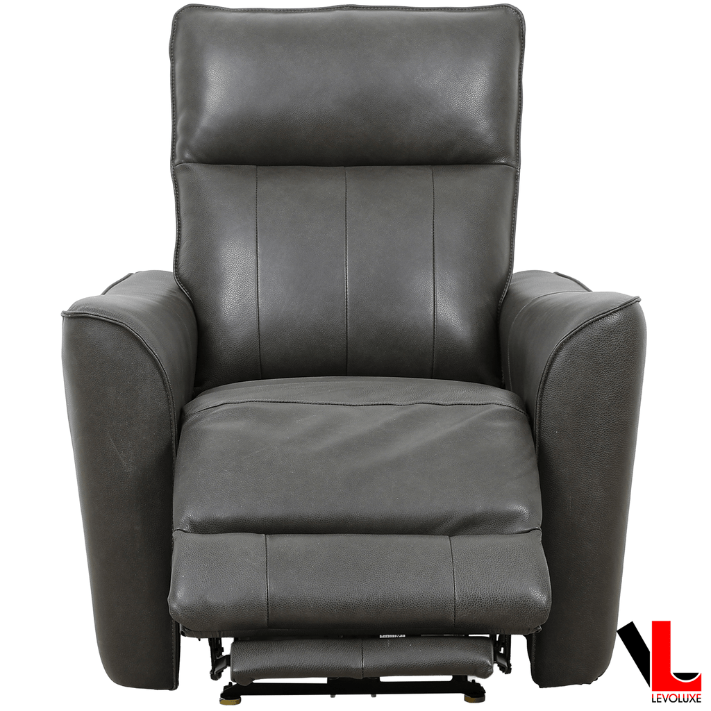 Levoluxe Chair Conrad 36" Zero Gravity Power Reclining Chair in Leather Match - Available in 2 Colours