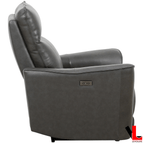 Levoluxe Chair Conrad 36" Zero Gravity Power Reclining Chair in Leather Match - Available in 2 Colours
