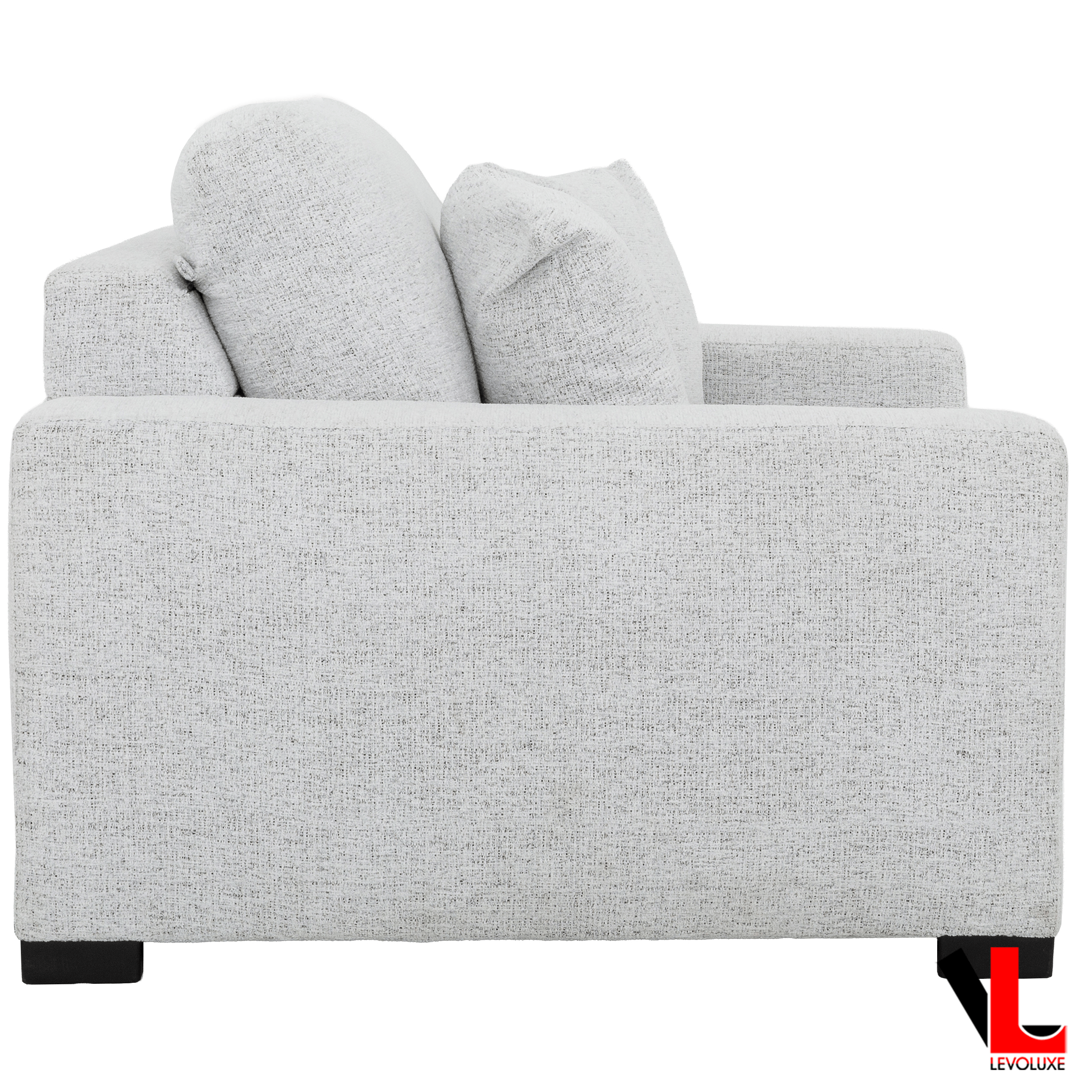 Levoluxe Chair Galveston 58.5" Power Sliding Chair in Chelsea Arctic