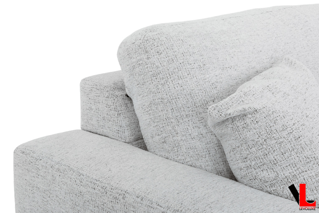 Levoluxe Chair Galveston 58.5" Power Sliding Chair in Chelsea Arctic