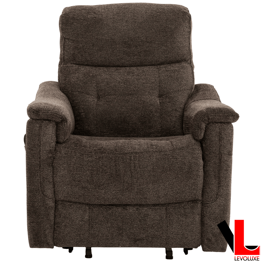 Levoluxe Chair Ladon 34" Power Lift Reclining Chair in Bayside Brown