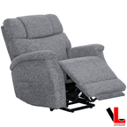 Levoluxe Chair Lifton 34" Power Lift Reclining Chair in Gramercy Smoke