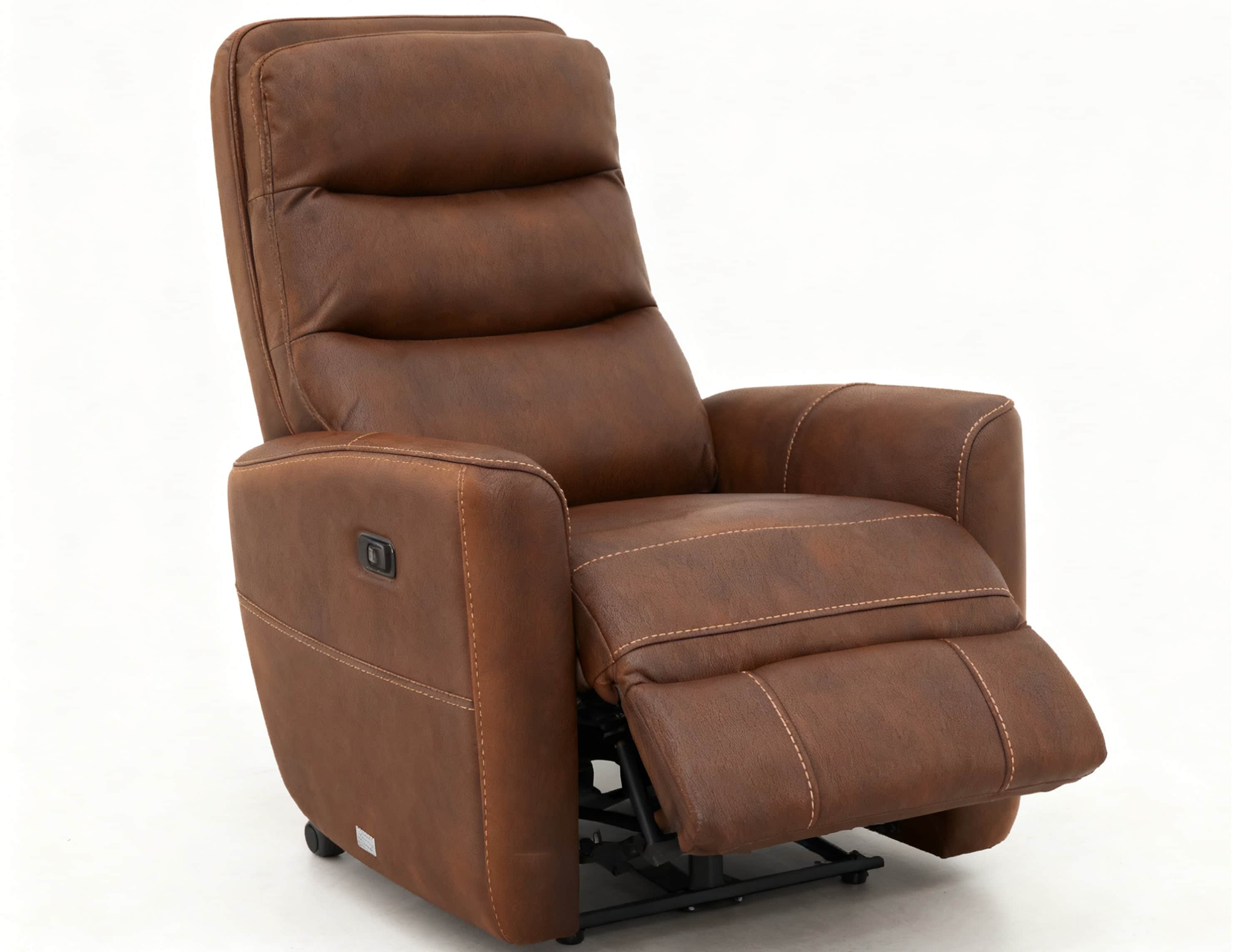 Levoluxe Chair Palermo Dark Brown Cole 31" Power Reclining Chair - Available in 2 Colours