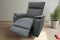 Sereno 36" Jaxxon Smoke Power Swivel Glider Reclining Chair