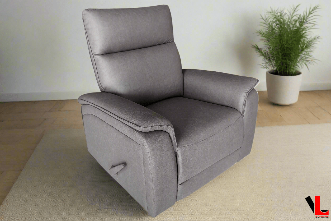 Sereno 36" Rocker Reclining Chair in Jaxxon Smoke