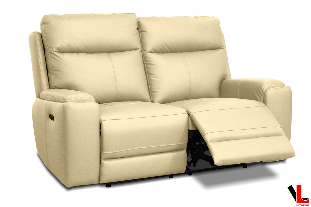 Arlo 64.2" Power Reclining Loveseat with Power Headrest in Leather Match - Available in 2 Colours