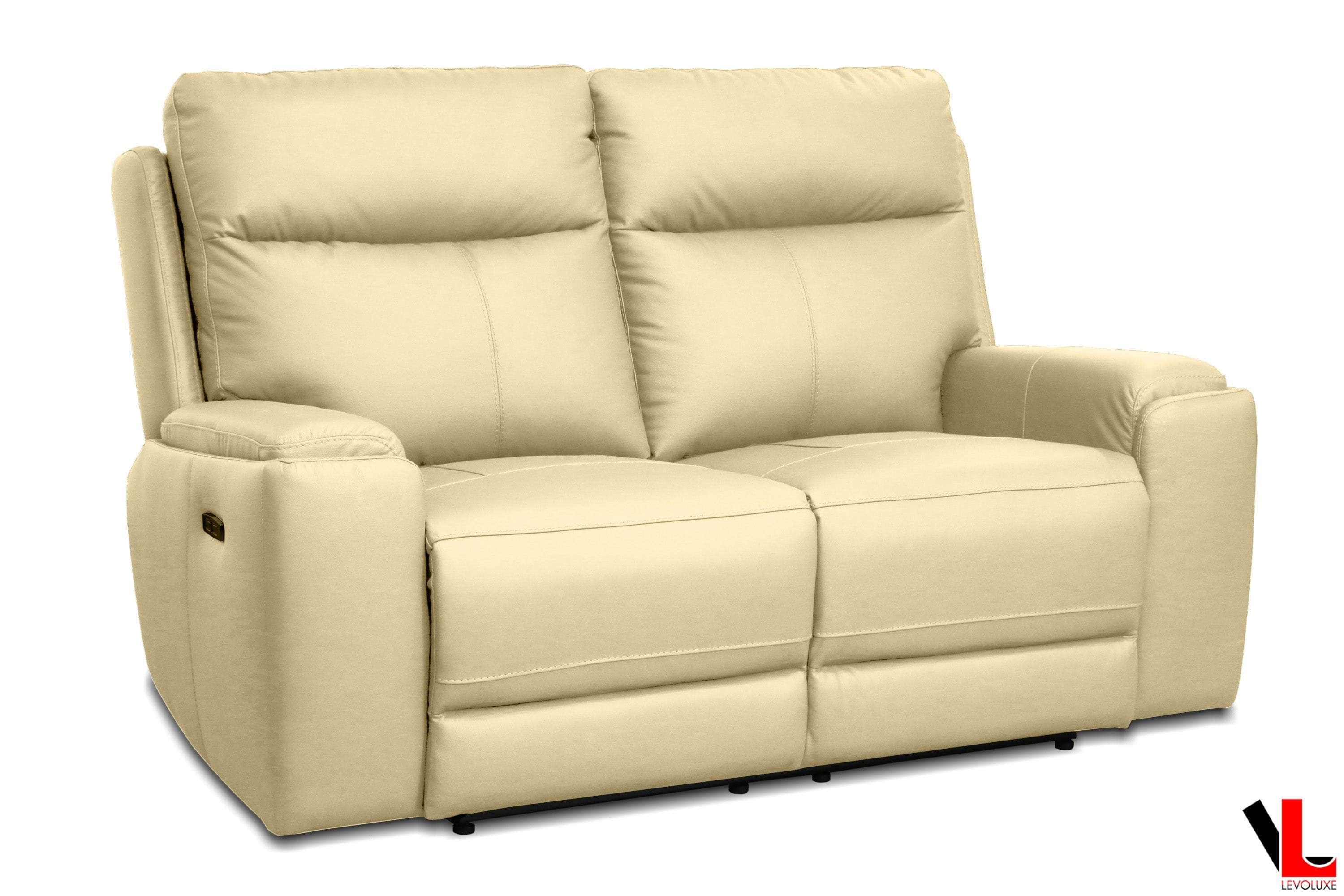 Arlo 64.2" Power Reclining Loveseat with Power Headrest in Leather Match - Available in 2 Colours