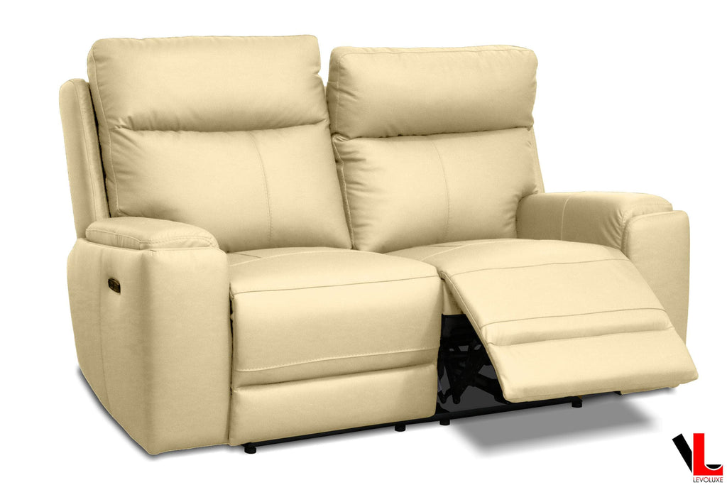 Arlo 64.2" Power Reclining Loveseat with Power Headrest in Leather Match - Available in 2 Colours
