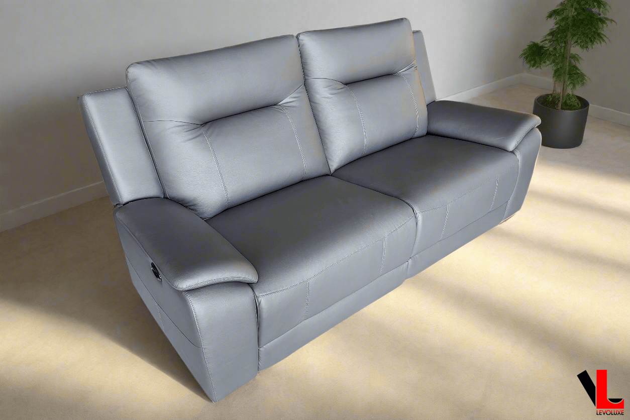 Avante 66" Jaxxon Steel Power Reclining 2 Seater Loveseat