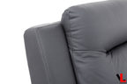 Avante 66" Jaxxon Steel Power Reclining 2 Seater Loveseat