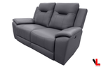 Avante 66" Jaxxon Steel Power Reclining 2 Seater Loveseat