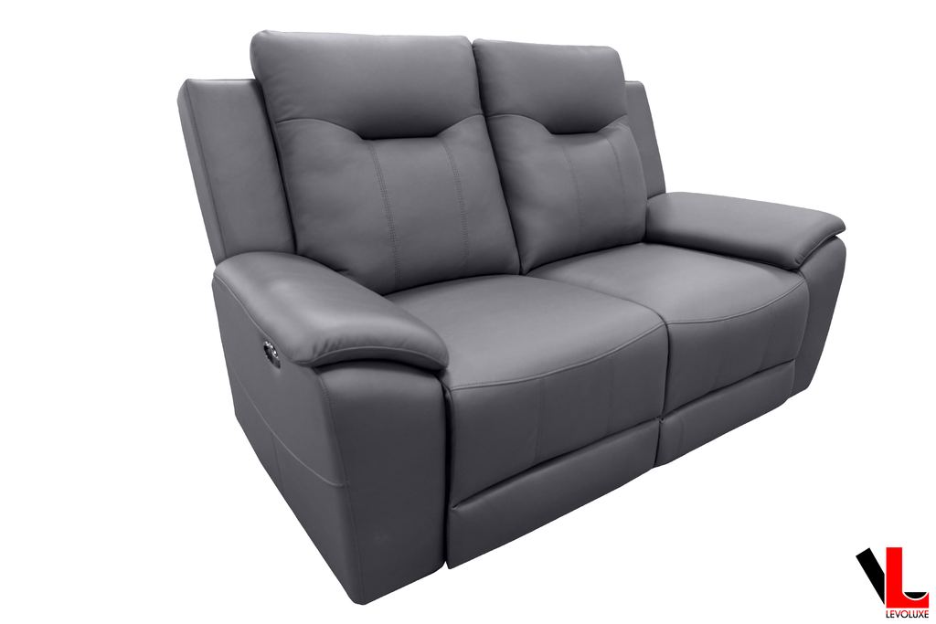 Avante 66" Jaxxon Steel Power Reclining 2 Seater Loveseat