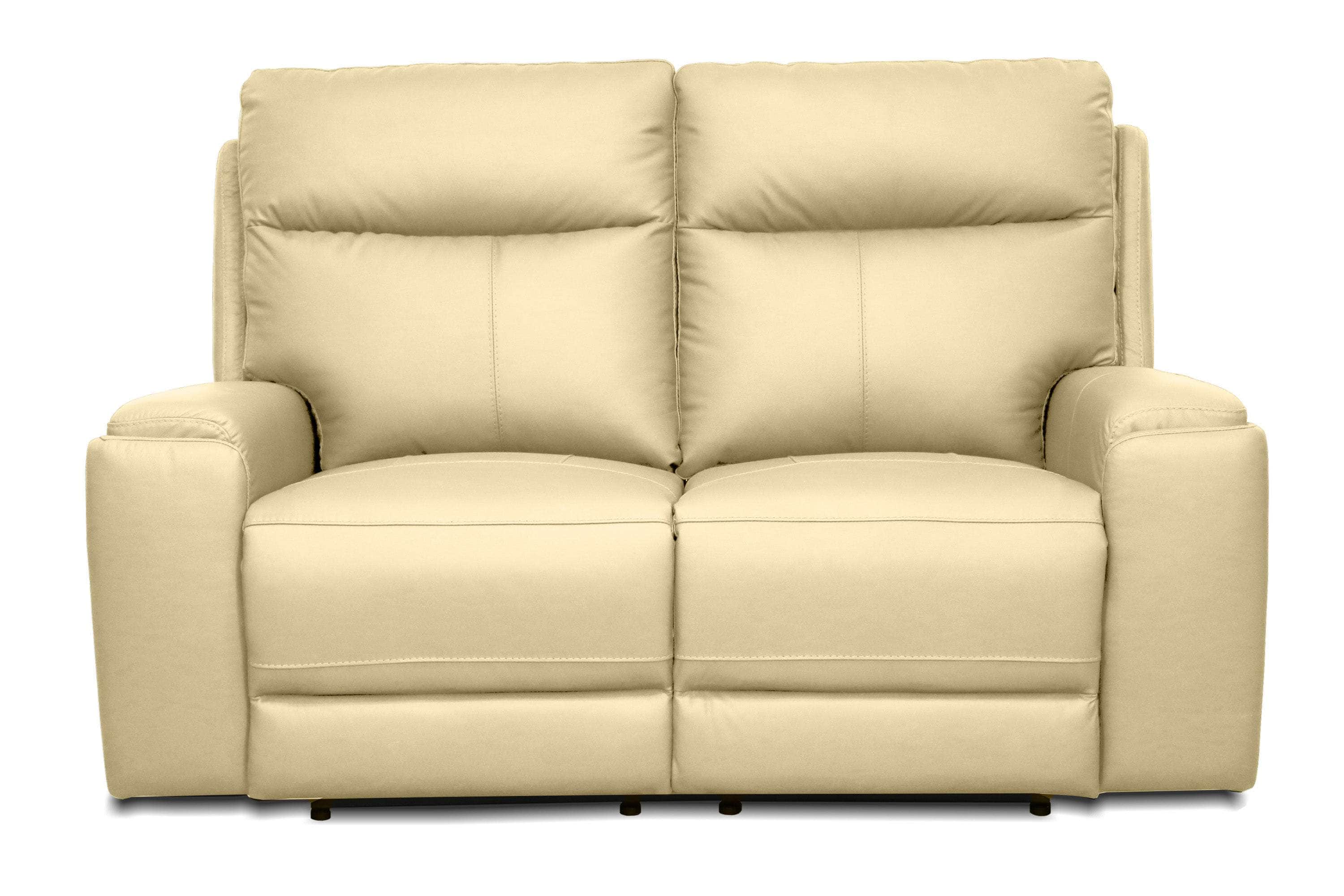 Arlo 64.2" Power Reclining Loveseat with Power Headrest in Leather Match - Available in 2 Colours