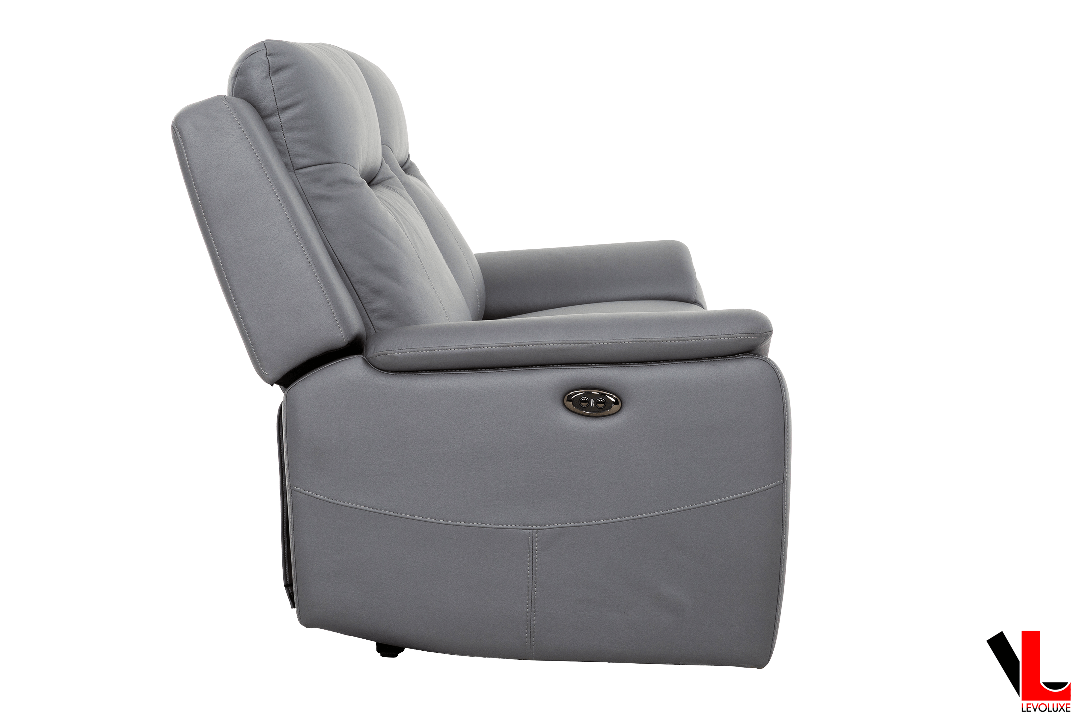 Avante 81" Jaxxon Steel Power Reclining 2 Seater Sofa