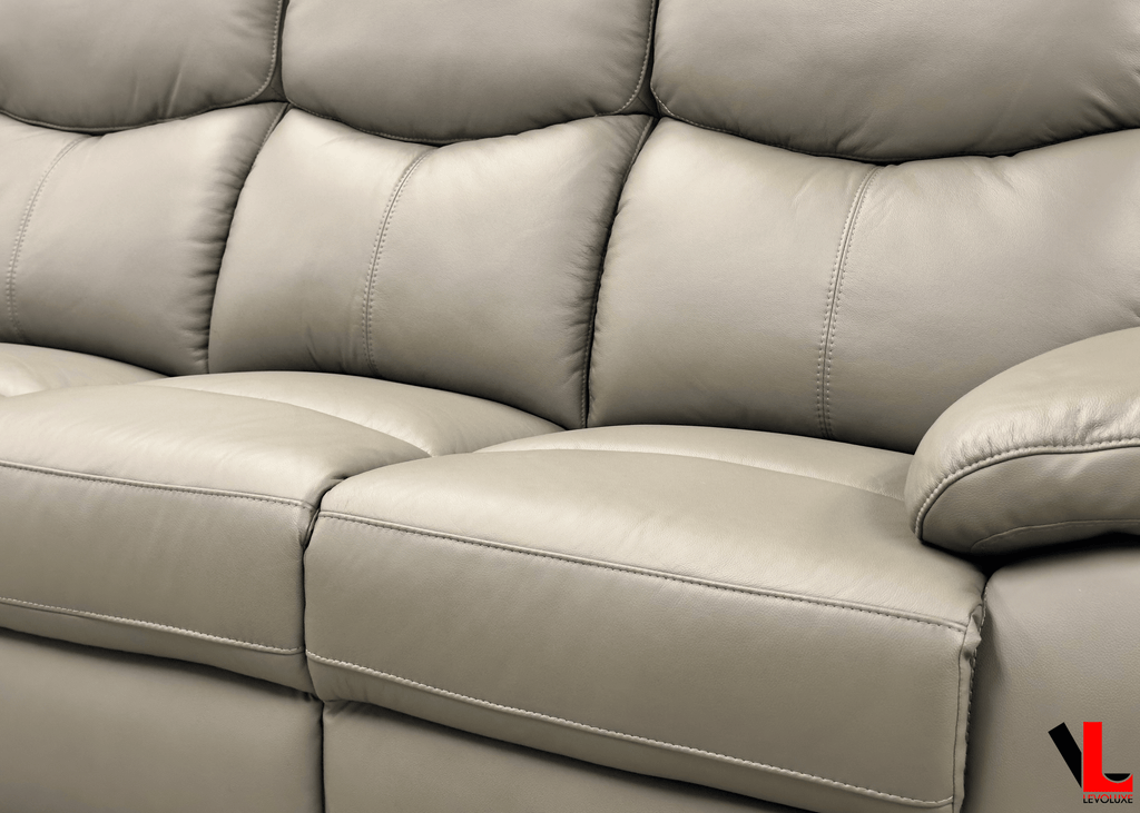 Levoluxe Sofa Aveon 83" Pillow Top Arm Reclining Sofa in Leather Match - Available in 2 Colours