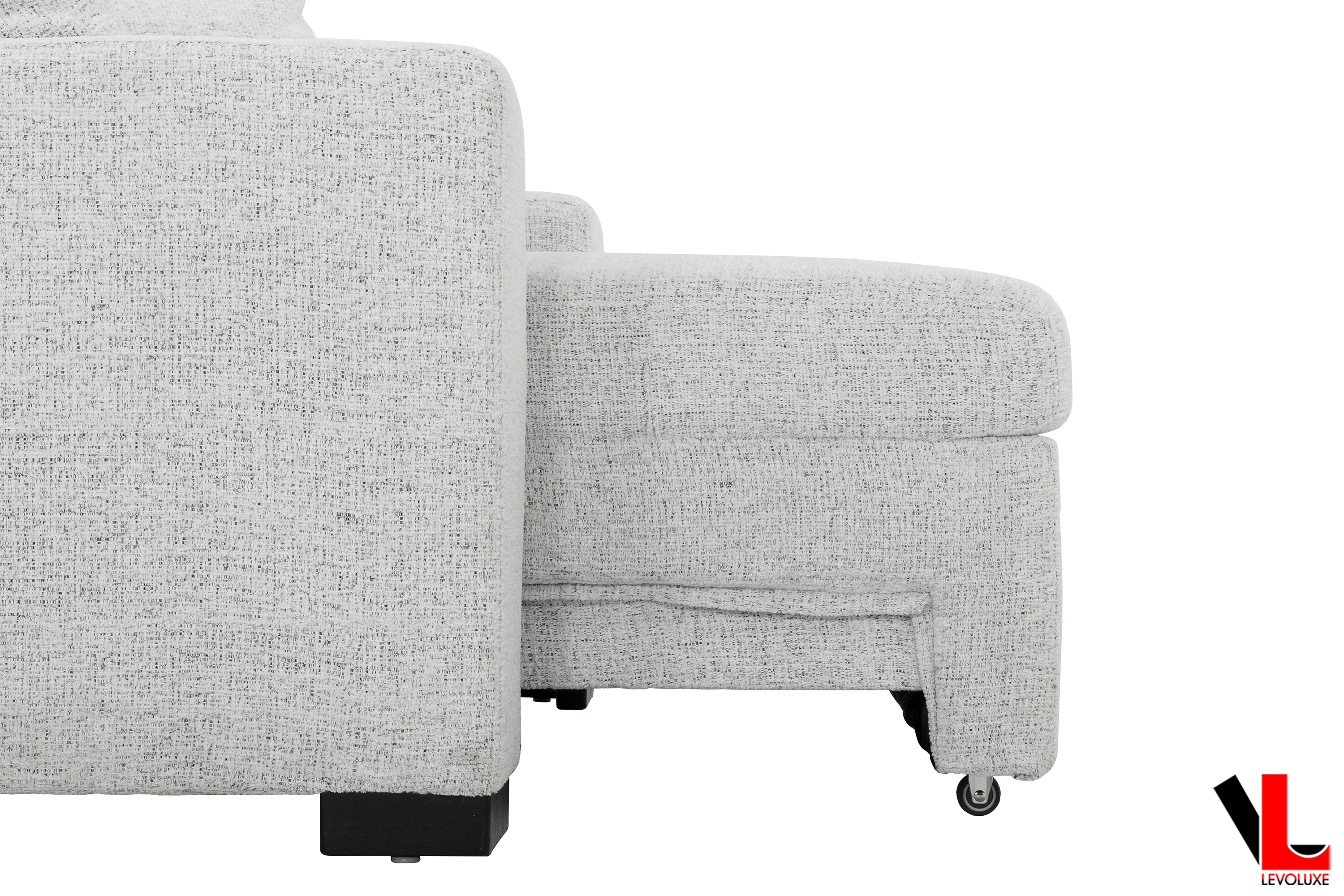Levoluxe Sofa Galveston 106" Power Sliding 2 Seater Sofa in Chelsea Arctic