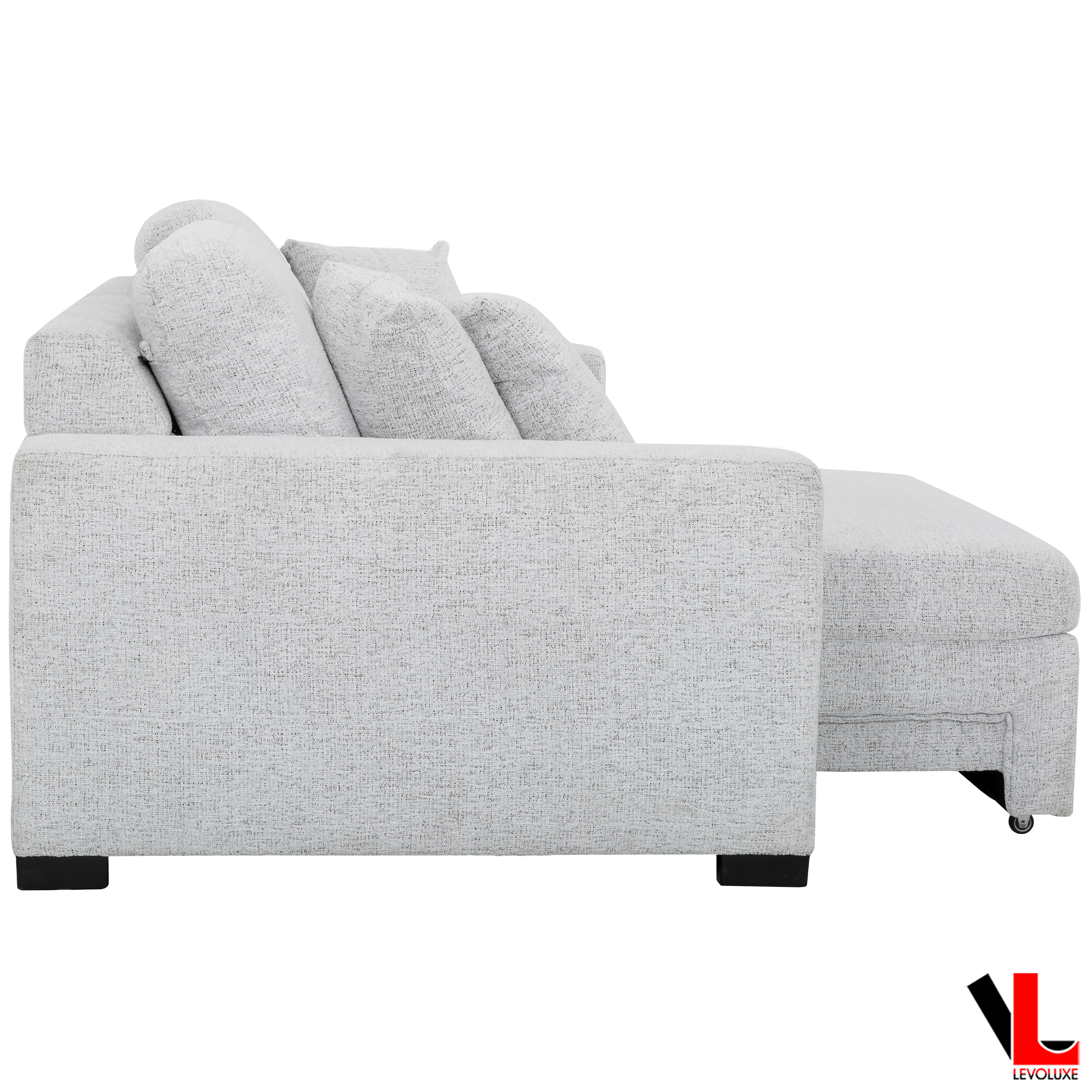 Levoluxe Sofa Galveston 106" Power Sliding 2 Seater Sofa in Chelsea Arctic
