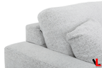 Levoluxe Sofa Galveston 106" Power Sliding 2 Seater Sofa in Chelsea Arctic