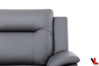 Avante 2 Piece Power Reclining Sofa and Loveseat in Jaxxon Steel