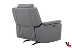 Avante 3 Piece Power Reclining Sofa, Loveseat and Chair in Jaxxon Steel