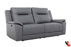 Avante 3 Piece Power Reclining Sofa, Loveseat and Chair in Jaxxon Steel